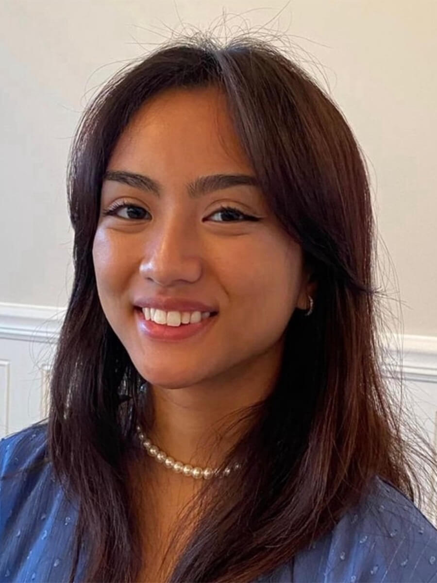 Maricka's image is a headshot photo of her smiling in a blue shirt.