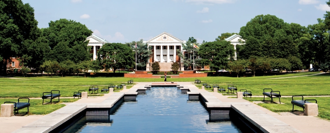 Mall and Main Administration building