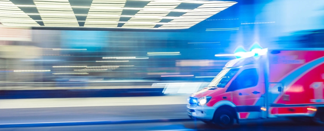 Ambulance Blur. Photo by Camilo Jimenez, Unsplash