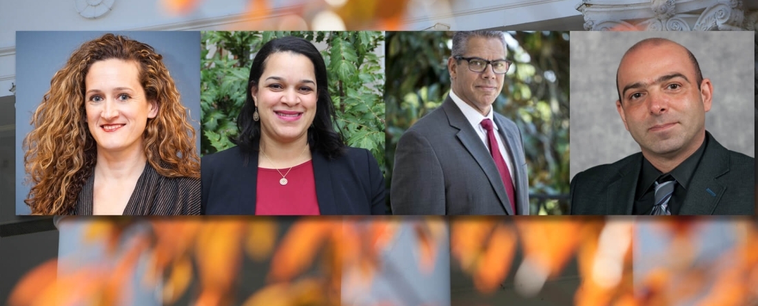 Headshots of Bory, Hackshaw, Worthington and Alkadry