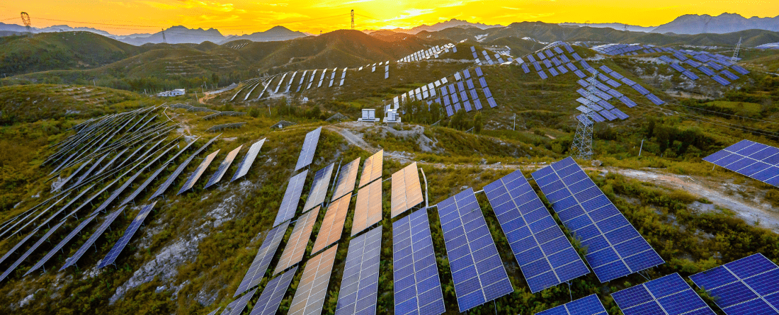 picture of solar PV farms