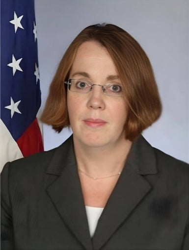 headshot of Ambassador Molly Phee